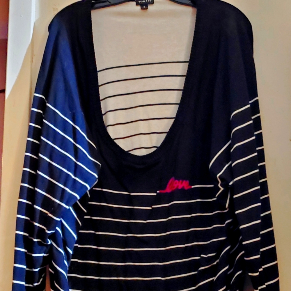 Plus size 4 Torrid sweater